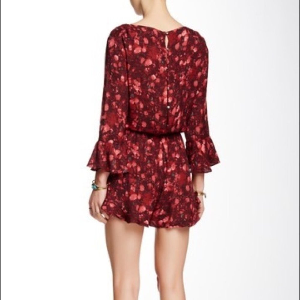 Free People 🌸 All The Right Ruffles Romper - Picture 2 of 6